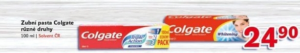 Pasty na zuby Colgate