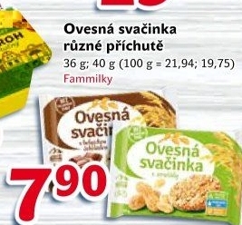 Sušenky Ovesná svačinka