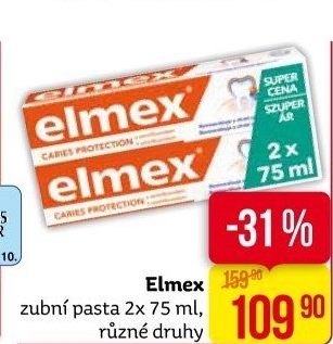 Pasty na zuby Elmex