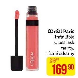 Lesk na rty Infaillible L'Oréal