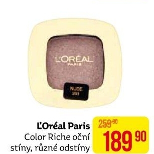 Oční stíny Color Riche L'Oréal