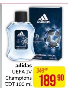 Toaletní voda pánská Champions League Adidas