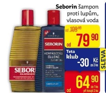 Šampon proti lupům Seborin