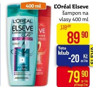 Šampon Elséve L'Oréal