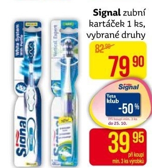 Kartáček na zuby Signal
