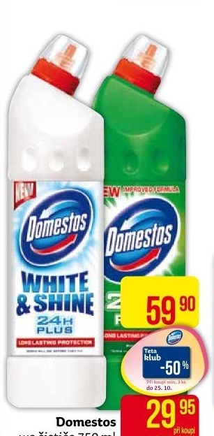 Čistič WC gelový Domestos