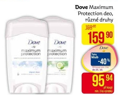Deodorant stick Maximum Protection Dove