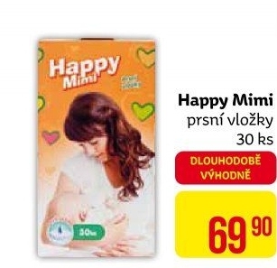 Prsní vložky Happy Mimi