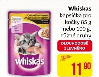 Kapsičky pro kočky Whiskas