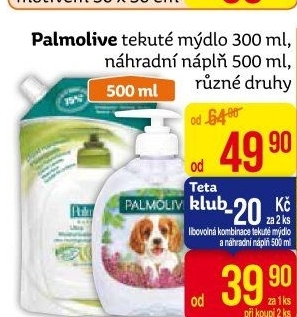 Tekuté mýdlo Palmolive