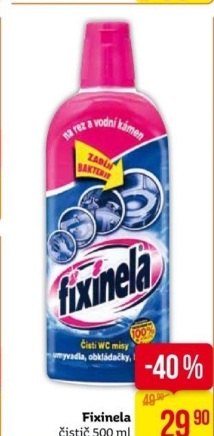 Čistič na rez a vodní kámen Fixinela