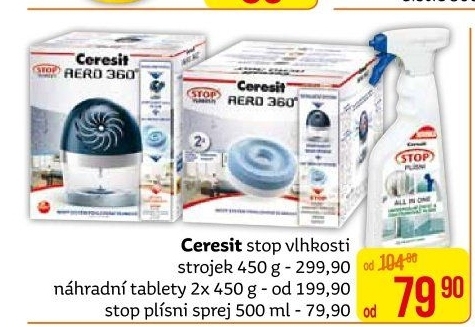 Pohlcovač vlhkosti Aero 360° Ceresit