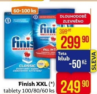 Tablety do myčky Finish