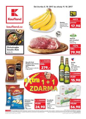 akční leták Kaufland 5.10.2017-11.10.2017