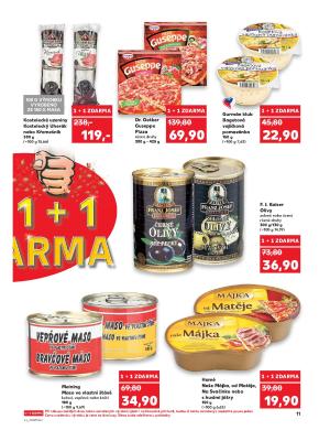 akční leták Kaufland 5.10.2017-11.10.2017