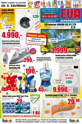 akční leták EVA.cz 26.9.2017-9.10.2017