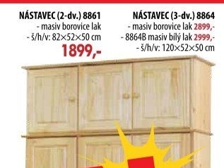 Nástavec 8861 lakovaný