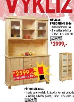 Nástavec příborníku 8046