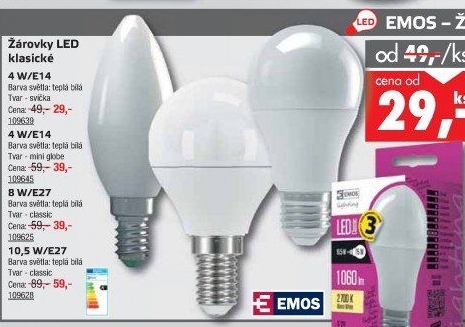 LED žárovka Emos