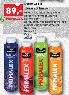 Tónovací barvy Primalex