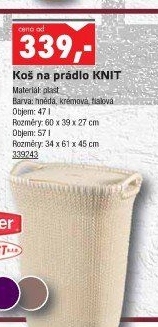 Koš na prádlo Knit Curver