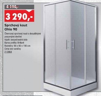 Sprchový kout Ohio Roltechnik