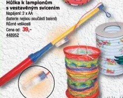 Hůlka k lampionu Wiky
