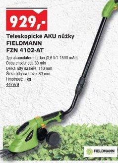 Aku nůžky FZN 4102 AT Fieldmann