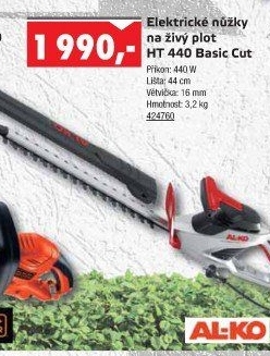 Nůžky na živý plot AL-KO Basic Cut HT 440