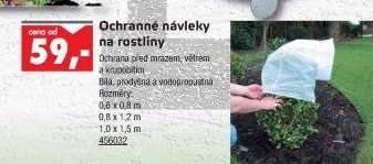 Ochranný návlek proti mrazu