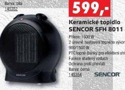 Elektrické topidlo Sencor SFH 8011