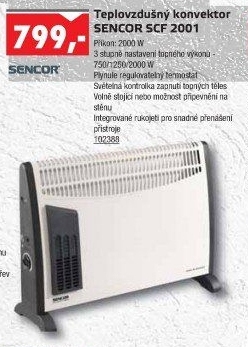 Konvektor Sencor SCF2001