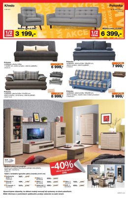 akční leták Sconto nábytek 4.10.2017-17.10.2017