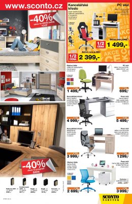 akční leták Sconto nábytek 4.10.2017-17.10.2017
