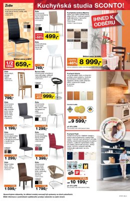 akční leták Sconto nábytek 4.10.2017-17.10.2017