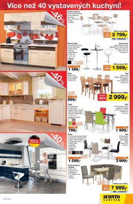 akční leták Sconto nábytek 4.10.2017-17.10.2017