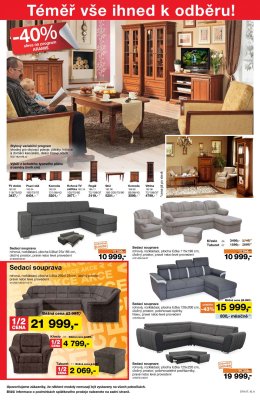 akční leták Sconto nábytek 4.10.2017-17.10.2017