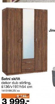 ŠATNÍ SKŘŇ CASE 2767