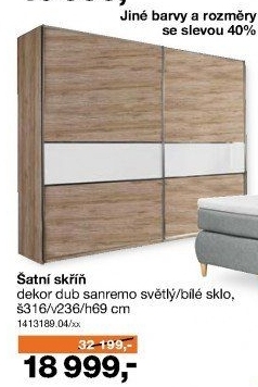 ŠATNÍ SKŘÍŇ SAVOY