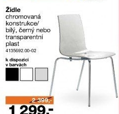 JÍDELNÍ ŽIDLE LOLLIPOP