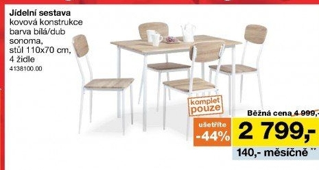 JÍDELNÍ SESTAVA JASPER JUSTIN SON