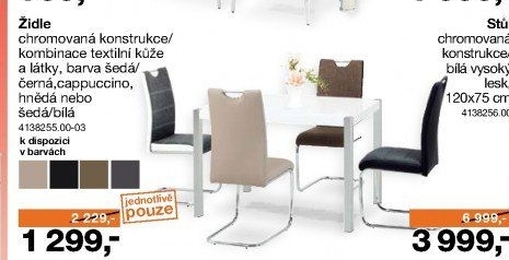 JÍDELNÍ ŽIDLE AZURA