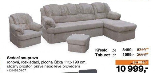 SEDACÍ SOUPRAVA KOS