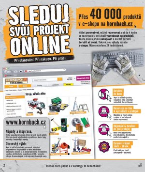 akční leták Hornbach 9.10.2017-30.1.2018