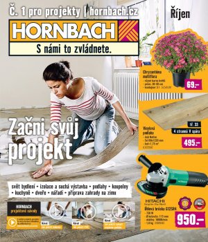 akční leták Hornbach 4.10.2017-31.10.2017