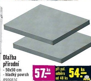 Betonová dlaždice zahradní