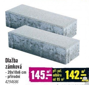 Zámková dlažba