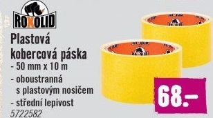 Kobercová páska Roxolid