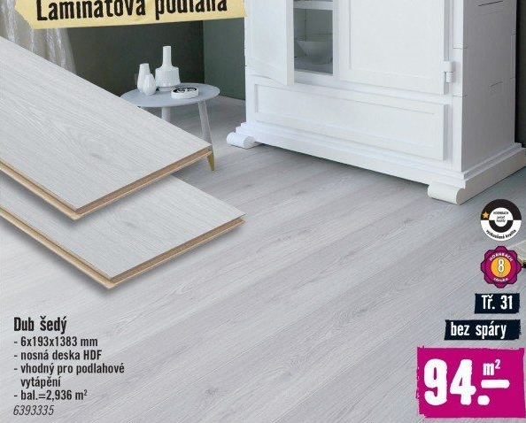 Laminátová podlaha Kaindl