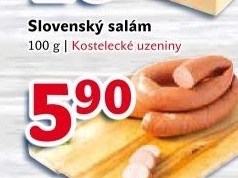 Salám slovenský točený Kostelecké uzeniny